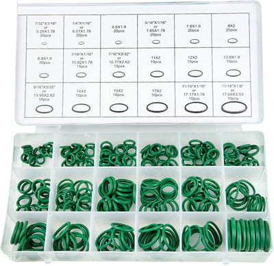 Multifunctionele afdichtende O-ringen - 18 maten, 530 stuks