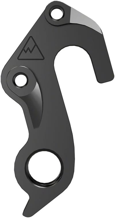 Ophanging Derailleur - Fiets Hanger - Fiets Onderhoud - Gefreesd Aluminium - 24 cm - Zwart