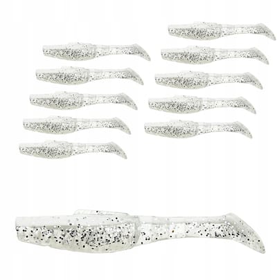 10x Zachte Kunstaas Vissen 5 cm / 1,6 g voor Snoek Baars - Kopyto