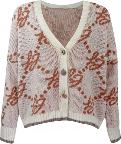 Liu Jo - bruin met creme vest - maat XL