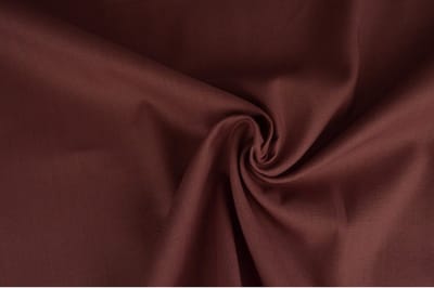 Katoen stof - Per meter - 1 meter - Poplin katoen uni - Donker oud roze