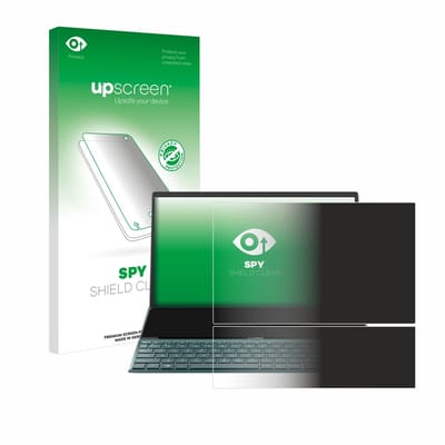 upscreen - privacy screenprotector voor ASUS ZenBook Duo 14 UX482 - Folie Beschermfolie Blauwlichtfilter