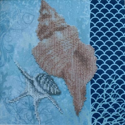 BORDUURPAKKET met kralen/parels - In the Hugs of the Ocean - Knuffel van de Oceaan - VDV