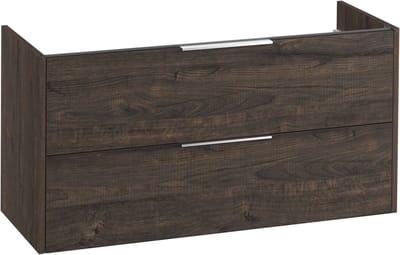 Saqu Lima wastafelonderkast excl. greep 120x50,5x60cm kast kasteel bruin