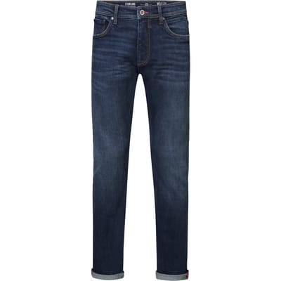 Petrol Industries Santiago Jeans - Denim Straight - Dark Used - Maat 42