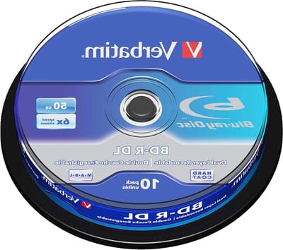 BD-R Enkellaags - Blu-ray Schijven - Data Archiveren - Krasbestendige Coating - 50 GB 10 Pack - Blauw