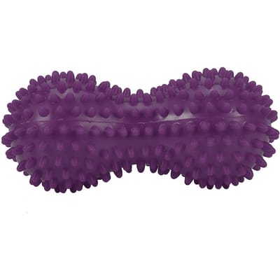 Spiky Massagebal Fitness Oefening Mobiliteit Pinda Bal Pijn Spier Stress Verlichting Paars blue