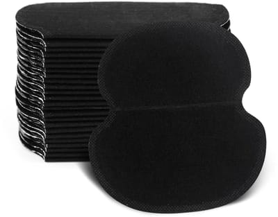 Grote Okselpads tegen Overmatig Zweet voor Vrouwen en Mannen – 100 Stuks Wegwerp Okselpads – Onzichtbaar onder Kleding – Sterke Kleefkracht – Langdurige Zweetbescherming – Zwarte Okselpads voor Comfortabele Draagbaarheid