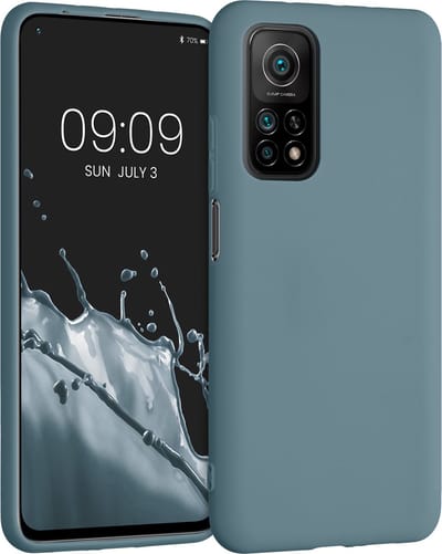 kwmobile telefoonhoesje geschikt voor Xiaomi Mi 10T / Mi 10T Pro - Hoesje voor smartphone - Back cover in Arctische nacht