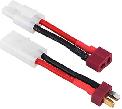 2x T-Stekker Kabelconnector Set voor Accu en Modelbouw - 14 AWG Siliconen Kabel