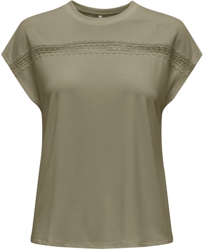 ONLFREE LIFE BATSLEEVE O-NECK MIX T