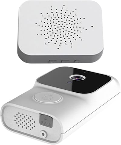 Video Deurbel Camera - Slimme Monitor - Poort Beveiliging - Tweeweg Audio - 10x6x3 CM