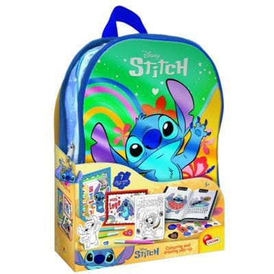 Disney Stitch Kleur- en Tekenset met Pop-up in een Rugzak Knutselen