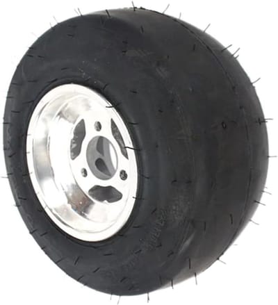 Skelter Band - Drift Trike Band - Race Gebruik - Slijtvast Vacuüm - 10x4.50-5 - Zwart