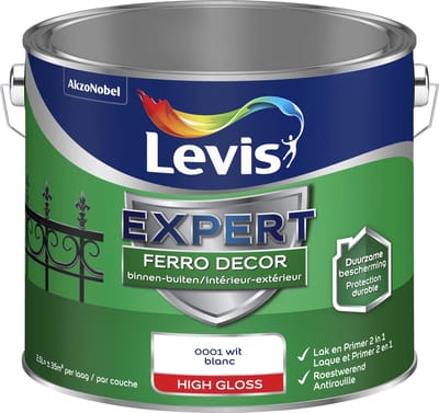 Levis - Expert Ferro Decor - Wit - 2,5 L