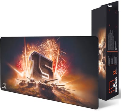 World of Tanks - Muismat - 15 Jarig Jubileum, XL