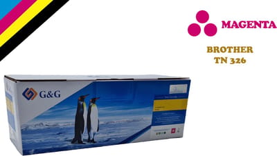 Toner Brother TN-326/  Magenta Convient Pour DCP-L8400, L8400CDW, L8400CDN, L8450, L8450CDW, HL-L8250, L8250CDN, L8350, L8350CDW, MFC-L8650, L8650,CDW, L8850 - Compatible