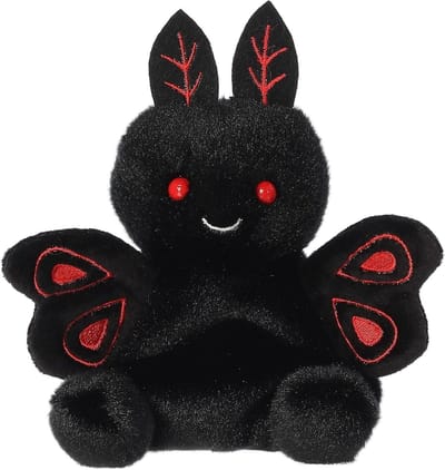 Pluche Knuffeldier - Zacht Speelgoed - Decoratie Kamer - Palmformaat Collectie - 5 x 4 x 6 Inch - Zwart