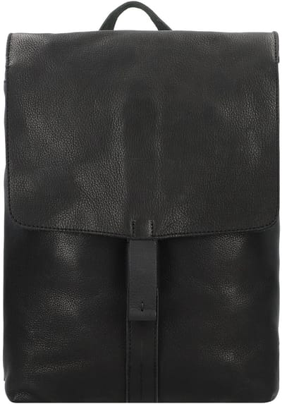 Harold's Lift Stad rugzak Leer 33 cm - schwarz