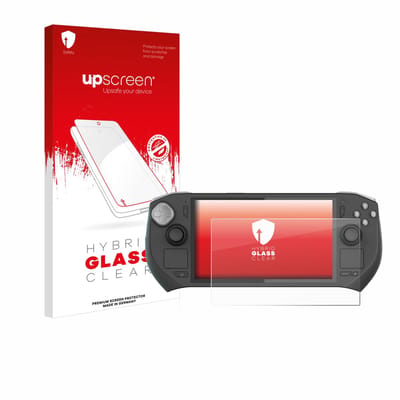 upscreen - Screenprotector voor Zotac Gaming Zone - Folie Beschermfolie Beschermglas transparant