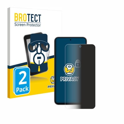 BROTECT - privacy screenprotector voor Samsung Galaxy A36 5G - Folie Beschermfolie Blauwlichtfilter 2 Stuks