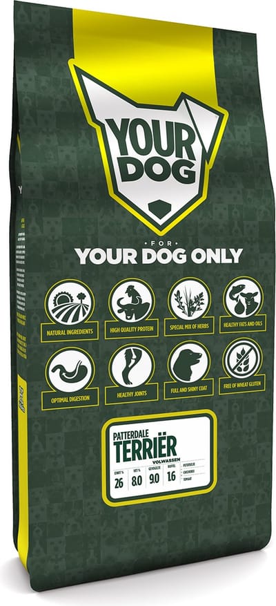 Yourdog Patterdale terriër Rasspecifiek Adult Hondenvoer 12kg | Hondenbrokken