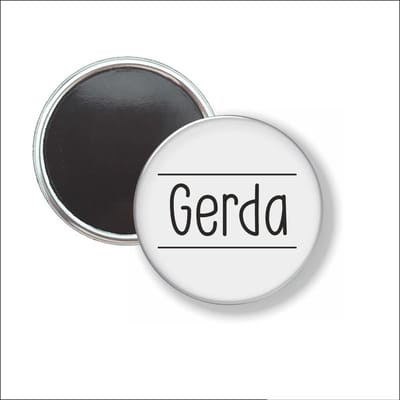 Button Met Magneet 58 MM - Gerda - NIET VOOR KLEDING