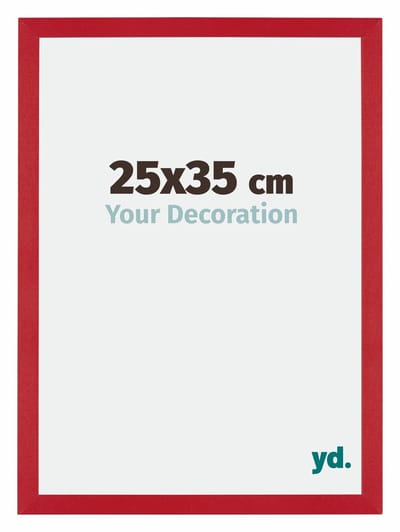 Your Decoration - Puzzellijst 25x35 cm - Rood - Puzzellijst 500-1000 stukjes - MDF Fotolijst - Mura