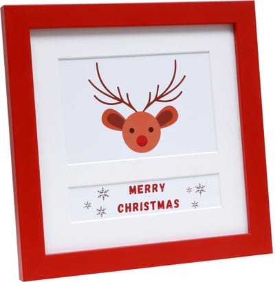 Deknudt Frames Fotolijst - Rood - S45SK4 E2 - Fotomaat: 10x15 cm