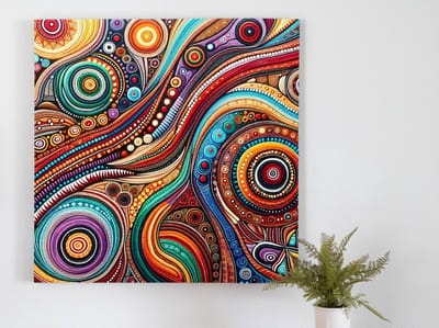 Kunstprint | Wanddecoratie | Dibond | 80 × 80 cm
