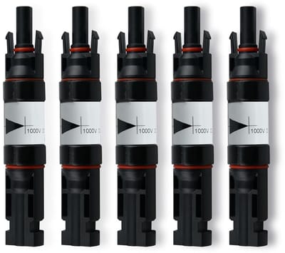5 Paar Waterdichte Zonnepaneel Stekkers voor Zonne-installatie IP67