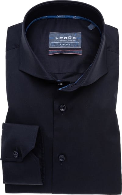 Ledûb slimfit donkerblauw ML7