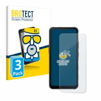 BROTECT - Screenprotector voor Samsung Galaxy XCover 7 / 7 Pro - Folie Beschermfolie Beschermglas matte 3 Stuks
