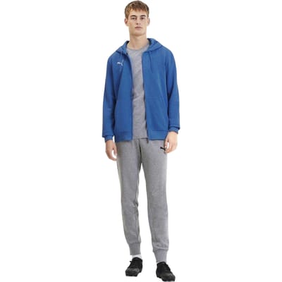 Puma Heren TeamGoal 23 Casuals Full Zip Hoodie (Elektrisch blauwe limonade)