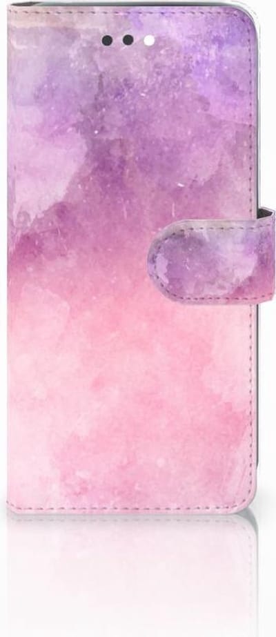 Hoesje Apple iPhone 7 Plus | 8 Plus Pink Purple Paint