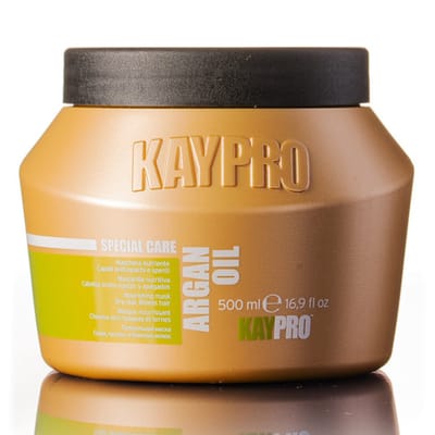 KayPro Argan Oil Masker 500 ml – Professionele Haarverzorging – Haarmasker voor Droog en Beschadigd Haar - Argan Olie Haar – met Arganolie