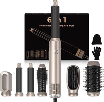 Haarstyling Tool - Multi Styler - Stijl Haar Snel - 6-in-1 Functionaliteit - 1000W Vermogen