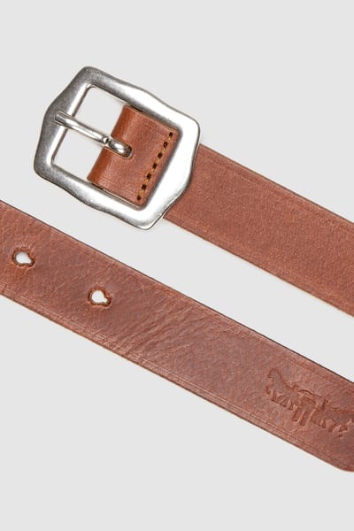 Levi's Lux Leather Belt Size: 85 | Belts Outlet | Dames | Bruin