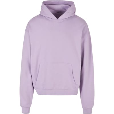 Build Your Brand - Ultra Heavy Cotton Box Hoodie - Lilac maat XS