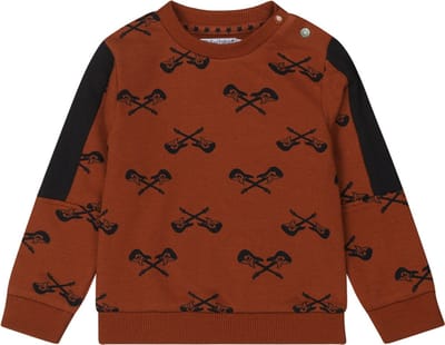 Dirkje-Boys Sweater-Dusty Rust - Maat 56