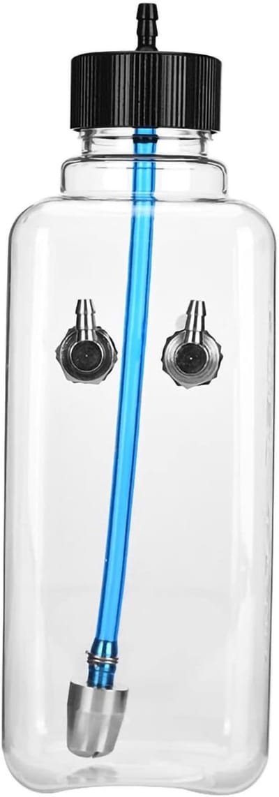 Transparante Plastic Brandstoftank van 300Ml voor 15-26CC RC Vliegtuigen en 410Ml voor 30-40CC Modellen, Ideaal voor Hobbyisten en Modelbouw