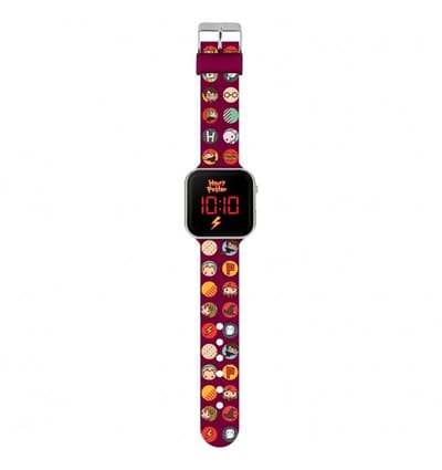Disney LED Watch 5-DIS043 Harry Potter - Kinderhorloge Met LED Display Voor Datum en Tijd - Paars