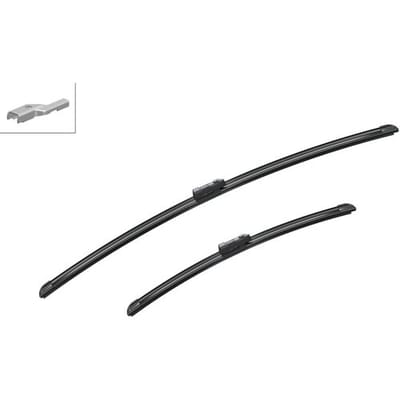 Wisserblad BOSCH Aerotwin 3 397 014 027, 700/450mm, Voor, 2 Stuk