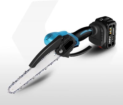 Kettingzaag - Snoeizaag - Takkenzaag - Handzaag - Draadloze - Elektrische - 8 Inch Zaagblad - Brushless Motor - Handzaam Snoeigereedschap – Inclusief 2x 18V Accu en Lader