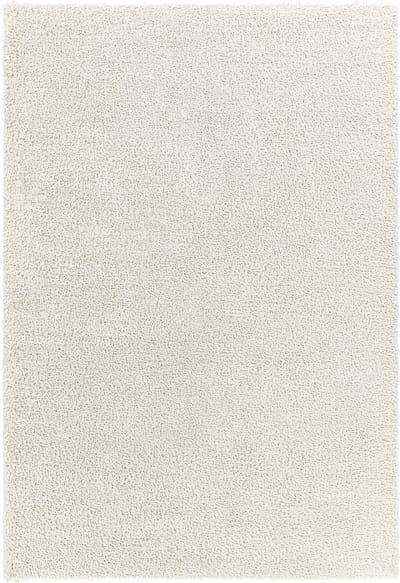 SURYA - CLAIRE Effen LichtBeige Zacht Hoogpolig Shaggy Tapijt