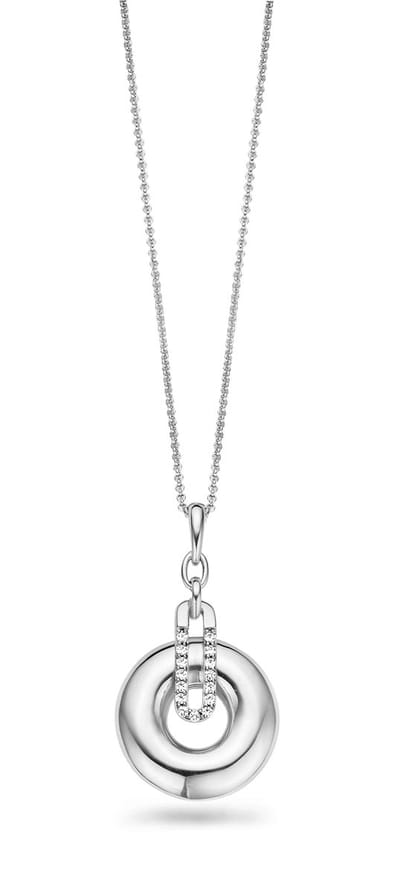 Orphelia ZK-2769 - Ketting - 925 Zilver - Zirkonia - 45 cm