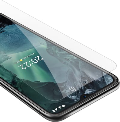 Cadorabo Screenprotector geschikt voor Nokia G11 / G21 - Pantser film Beschermende film in KRISTALHELDER Geharde (Tempered) display beschermglas in 9H hardheid met 3D Touch
