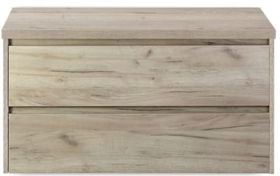Dante Badmeubelset 100 cm - Craft Oak - Wastafelbovenblad