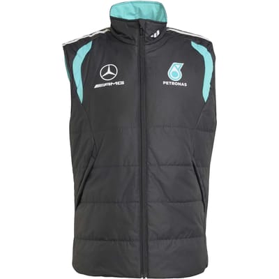 Adidas Performance Mercedes - Amg Petronas Formula 1 Team Mechanics Gilet - Heren - Zwart