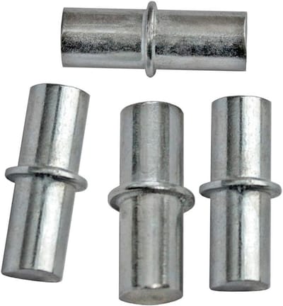 50x Verzinkte Plankdragers 5 x 16 mm voor Plankenbevestiging
